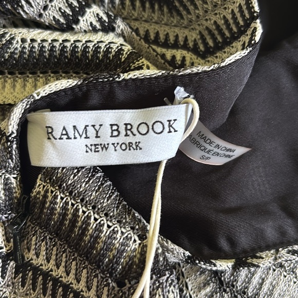 Ramy Brook high neck shirt. Brand new with tags.   Just too tight for me - Picture 5 of 7